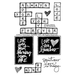 Набор акриловых штампов Technique Tuesday - Always Adore by Ali Edwards