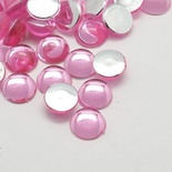 Прозрачные капли PearlPink, 6x3мм, цвет розовый, 20 шт.