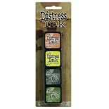 Набор штемпельных подушек Ranger - Distress Mini Ink Kit - Kit 10