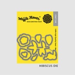 Ножи (310034) + Штампы (271039) от Waffle Flower - Hibiscus Die