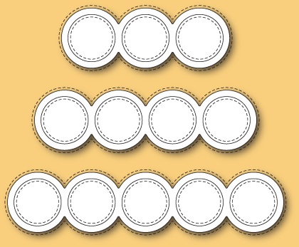 Ножи от Memory Box - Stitched Rings craft die