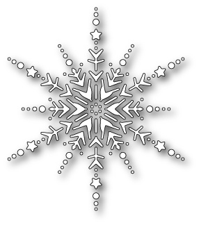 Ножи от  Memory Box  -  DIES- Dazzling Snowflake