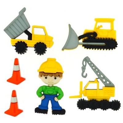 Набор декоративных пуговиц Dress It Up - Work zone