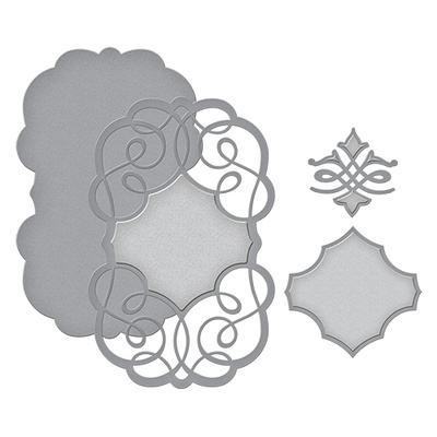 Нож для вырубки от Spellbinders - Amazing Paper Grace - Becca Feeken - Swirling Grace