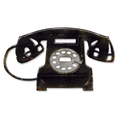 Лезвие от Sizzix - Tim Holtz - Vintage Telephone Bigz Die