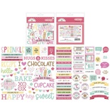 Набор высечек Doodlebug Odds & Ends Chit Chat Die-Cuts - Made With Love