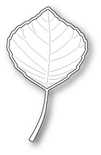 Нож для вырубки от Poppystamps - Aspen Leaf