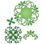 Нож для вырубки от Spellbinders - Holly Motifs