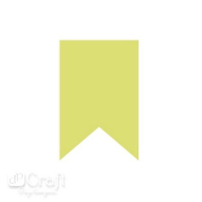 ДЫРОКОЛ ФИГУРНЫЙ 5СМ, ФЛАЖОК ПРЯМОУГОЛЬНЫЙ, TM dpCraft (Dalprint)