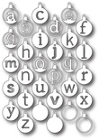 Лезвие от Memory Box -  DIES- Cirque Alphabet Tags