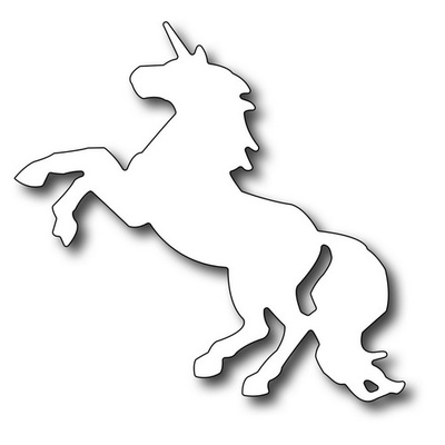Лезвие Frantic Stamper - Precision Die - Leaping Unicorn - Единорог