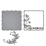 Нож для вырубки  + штампы от Spellbinders - Donna Salazar Designs - Memories