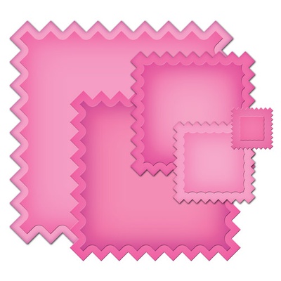 Лезвия от Spellbinders - Square Swatches, 5 шт
