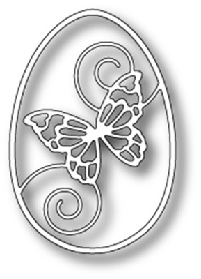 Ножи от Memory Box - Butterfly Swirl Egg craft die