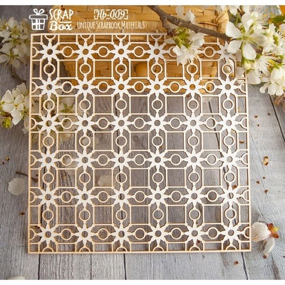 Чипборд ScrapBox - Геометрия Hb-009