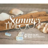 Чипборд ScrapBox - Надпись Summer Time Hi-287