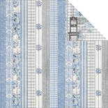 Лист двусторонней скрапбумаги Fabscraps - Shabbylicious Double-Sided Cardstock - Shabby Mix, 30х30 см