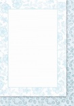 Двусторонняя подложка от Galeria Papieru, 10х14,5см, цвет голубой - KP-02