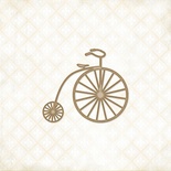 Чипборд Blue Fern Studios - Penny Farthing