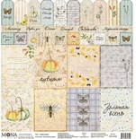 Лист Карточки от Mona Design — Осенняя история, 30,5х30,5см