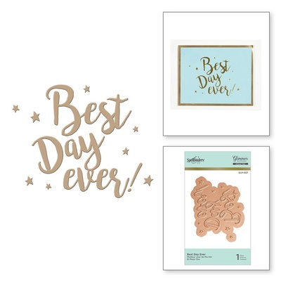 Пластины для фольгирования от Spellbinders - Best Day Ever Glimmer