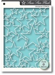 Маска от Memory Box -  STENCILS- Star Flash