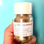 Глиттер от Martha Stewart - Glitter Coarse Florentine Gold 1.5oz, цвет золотой, 42,5 г