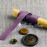 Лента American Crafts фиолетовая, ширина 9,5мм, 90 см