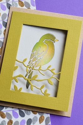 Нож для вырубки от Poppystamps - Delicate Branch Collage