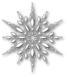 Нож для вырубки от Memory Box - Spectacular Snowflake  