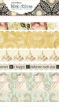 Набор тканевых лент Webster's Pages - In Love Fabric Ribbon