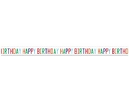 Бумажный скотч в диспенсере Hampton Art - DeCo Runner Happy Birthday