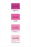 Набор чернил от Altenew - Cherry Blossom Mini Cube Set