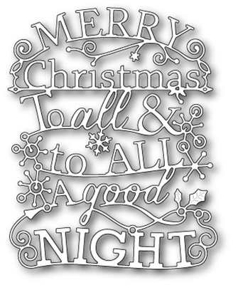 Ножи от  Memory Box  -  DIES- Merry Christmas to All