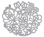 Нож для вырубки от Spellbinders - Floral Mandala