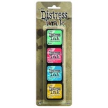 Набор штемпельных подушек Ranger - Distress Mini Ink Kit - Kit 13