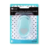Дірокол фігурний 2,5 см Heart, TM dpCraft (Dalprint)