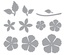 Нож для вырубки от Spellbinders - Blooming Rose