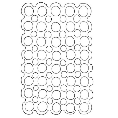 Маска Ranger - Dyan Reaveley - Dylusions - Stencils - Circles Small, 13х20 см