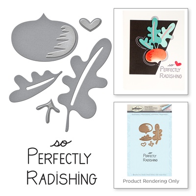 Нож для вырубки+штампы от Spellbinders - Perfectly Radishing