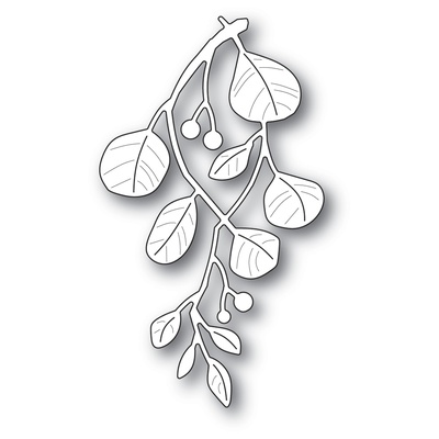 Нож для вырубки от Poppystamps - Holiday Mistletoe