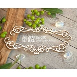 Чипборд ScrapBox - Бордюры с вензелями (2 шт) Hw-034
