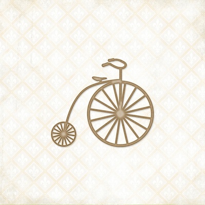 Чипборд Blue Fern Studios - Penny Farthing
