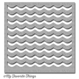 Маска My Favorite Things - Stencil Waves, 15х15 см