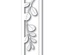 Набор из ножа для вырубки и трафарета от Poppystamps - Mistletoe Side Strips and Stencil