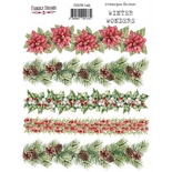 Набор наклеек (стикеров) 5 шт Winter wonders 140, ТМ Фабрика Декора