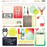 Наклейки от Glitz Design - Finnley Cardstock Stickers - Titles & Accents