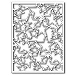 Лезвие Frantic Stamper Precision Die - Star Card Panel 