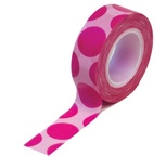 Бумажный скотч Queen & Co - Trendy Tape Mega Dot Pink, 1 шт