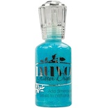 Жидкие капли с глиттером Tonic Studios - Nuvo Glitter Drops - Blue Lagoon